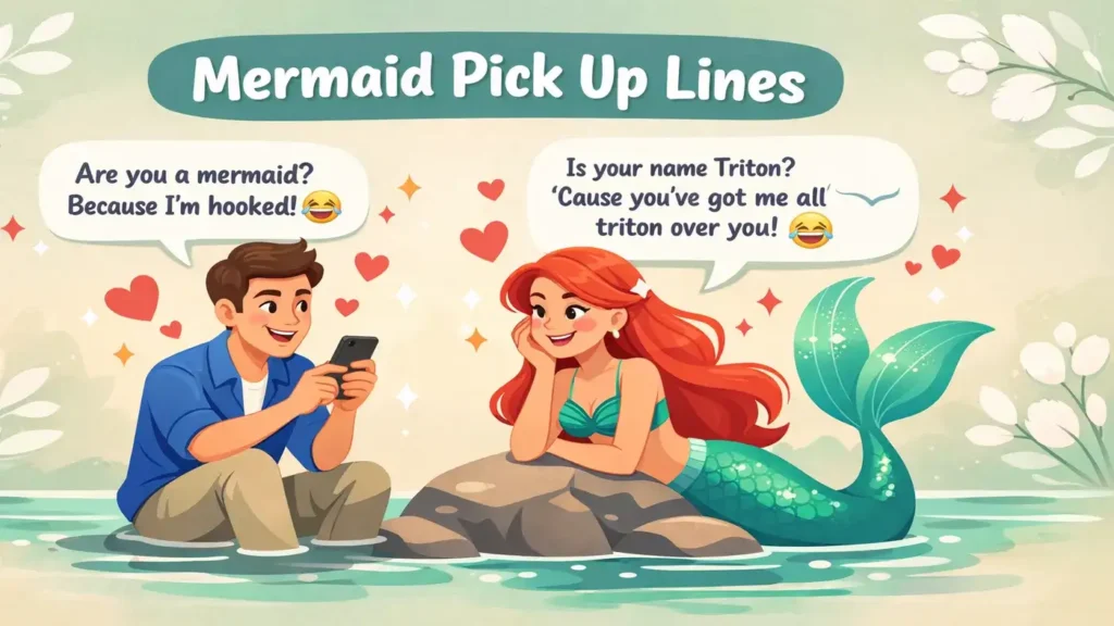 Mermaid Pick Up Lines