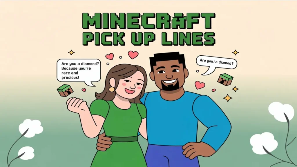 Minecraft Pickup Lines