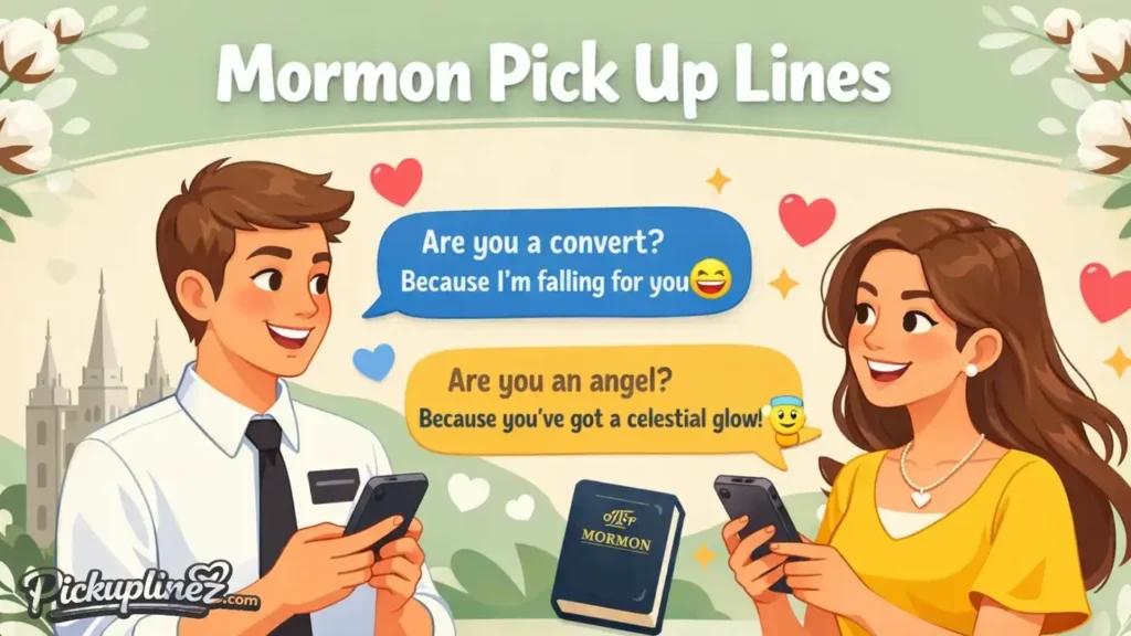 Mormon Pick Up Lines