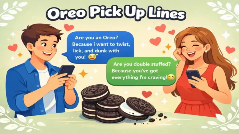 Oreo Pick Up Lines