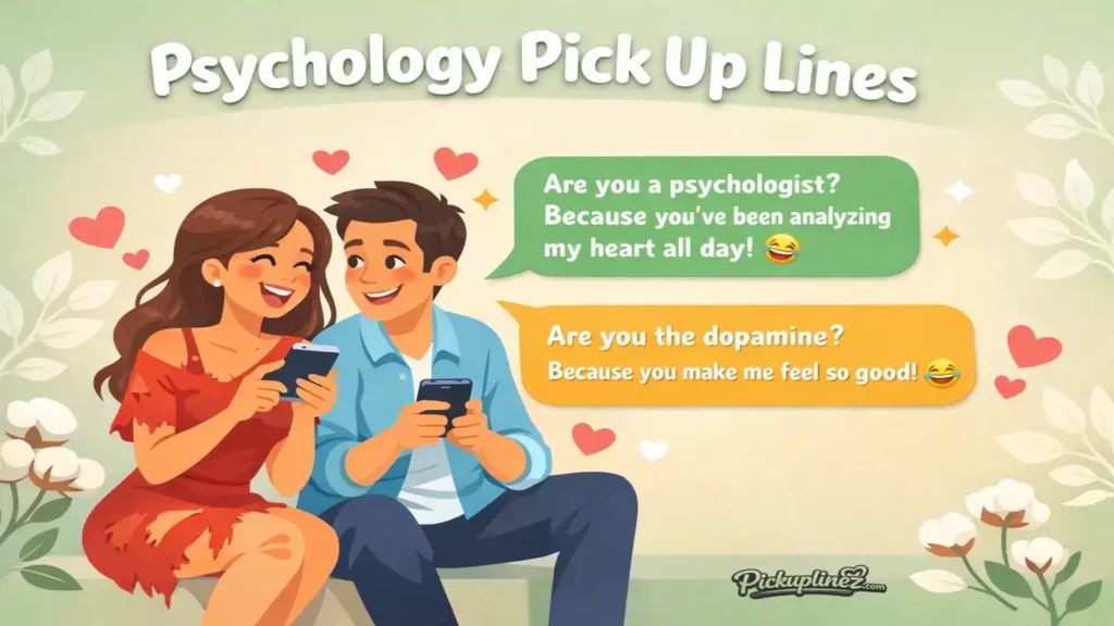 Psychology Pick Up Lines