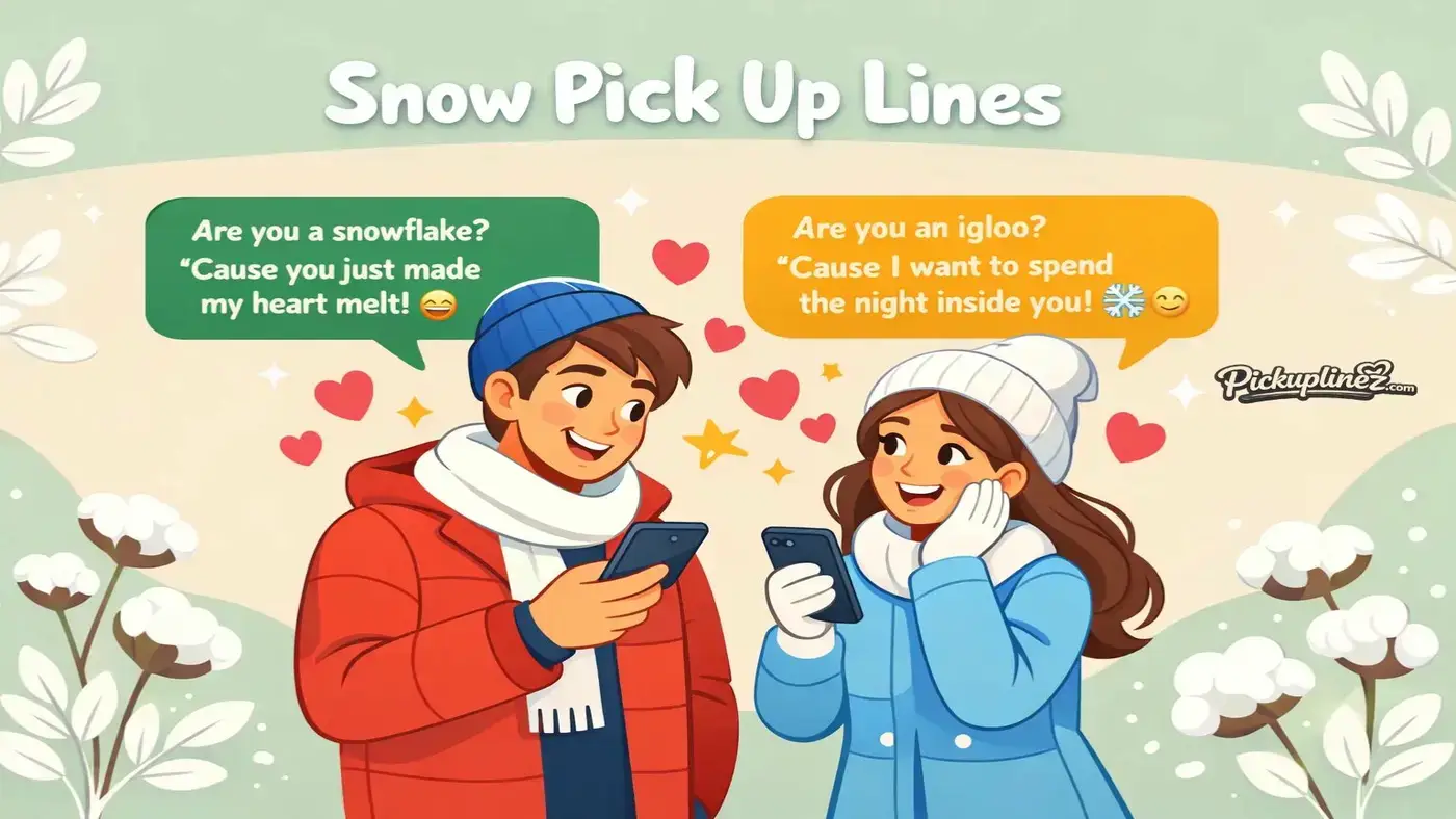 Snow Pick Up Lines