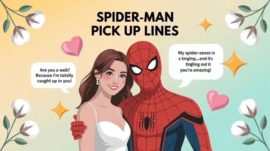 Spiderman Pick Up Lines