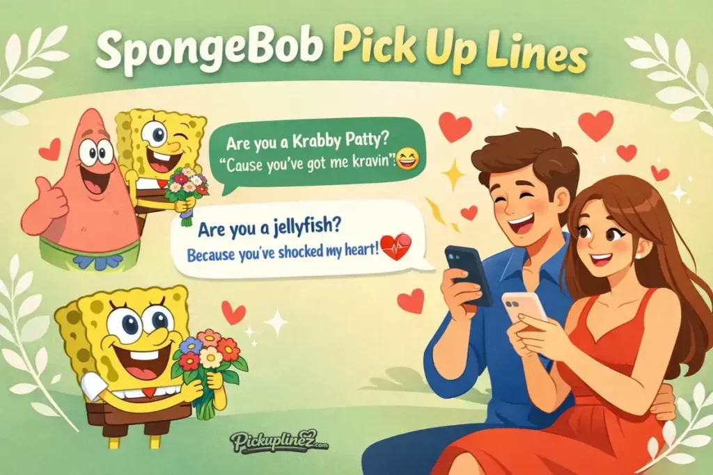 SpongeBob Pick Up Lines