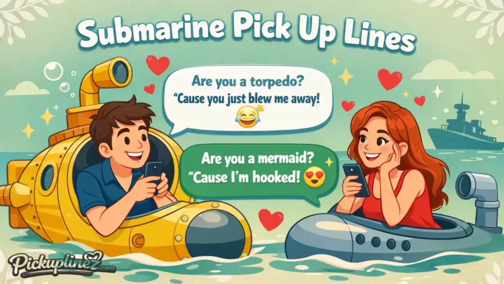 Submarine Pick Up Lines