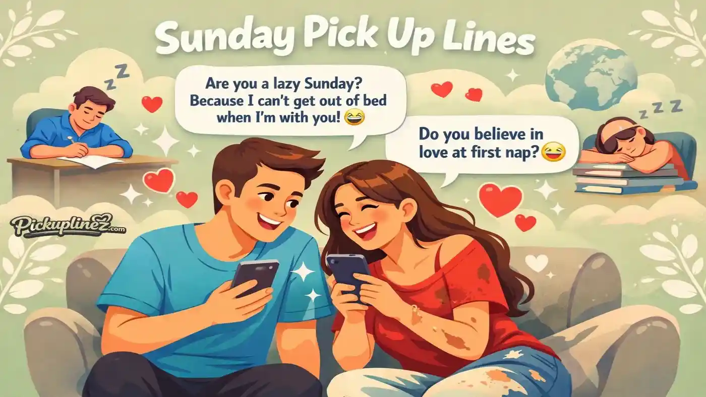 Sunday Pick Up Lines