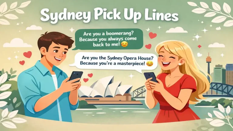 Sydney Pick Up Lines