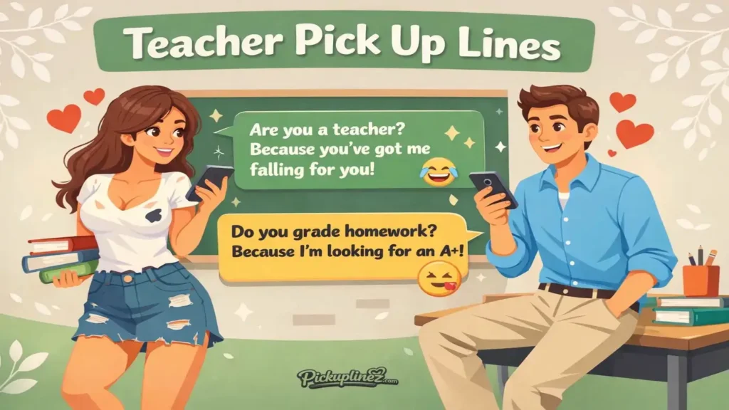 Teacher Pick Up Lines