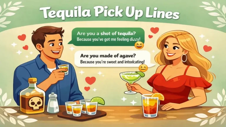 Tequila Pick Up Lines