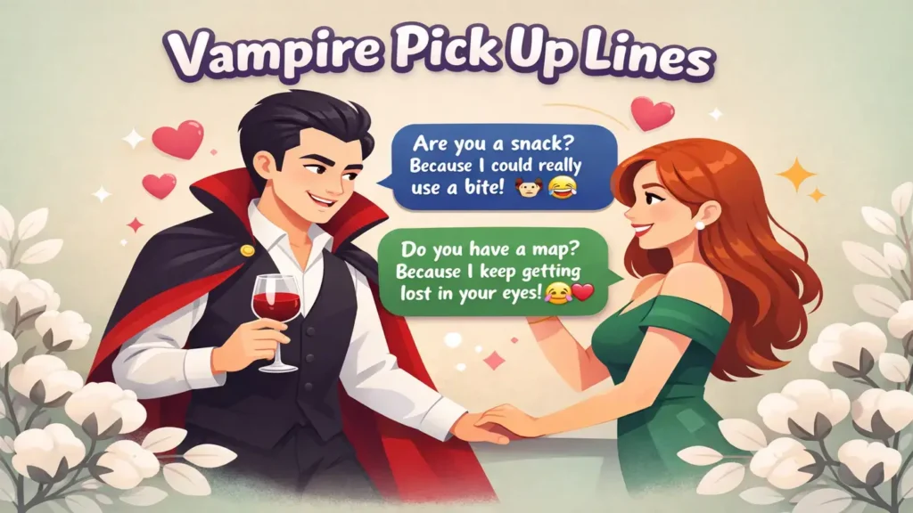 Vampire Pick Up Lines