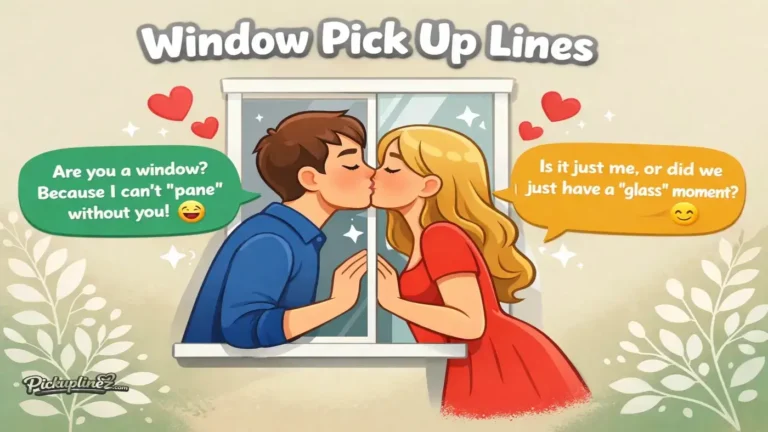 Window Pick Up Lines