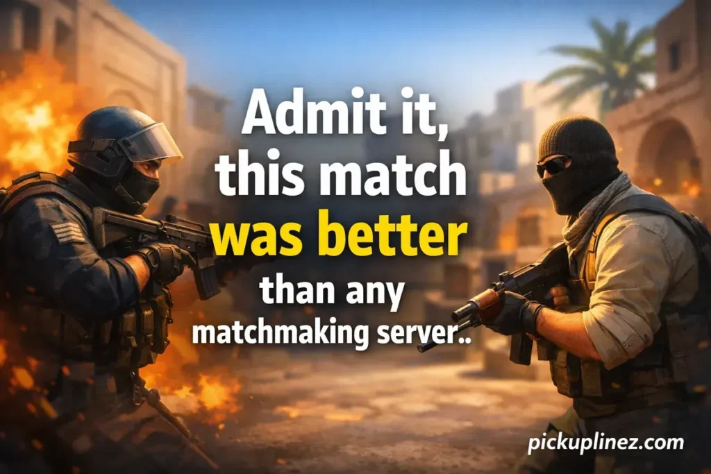 csgo pick up lines tinder