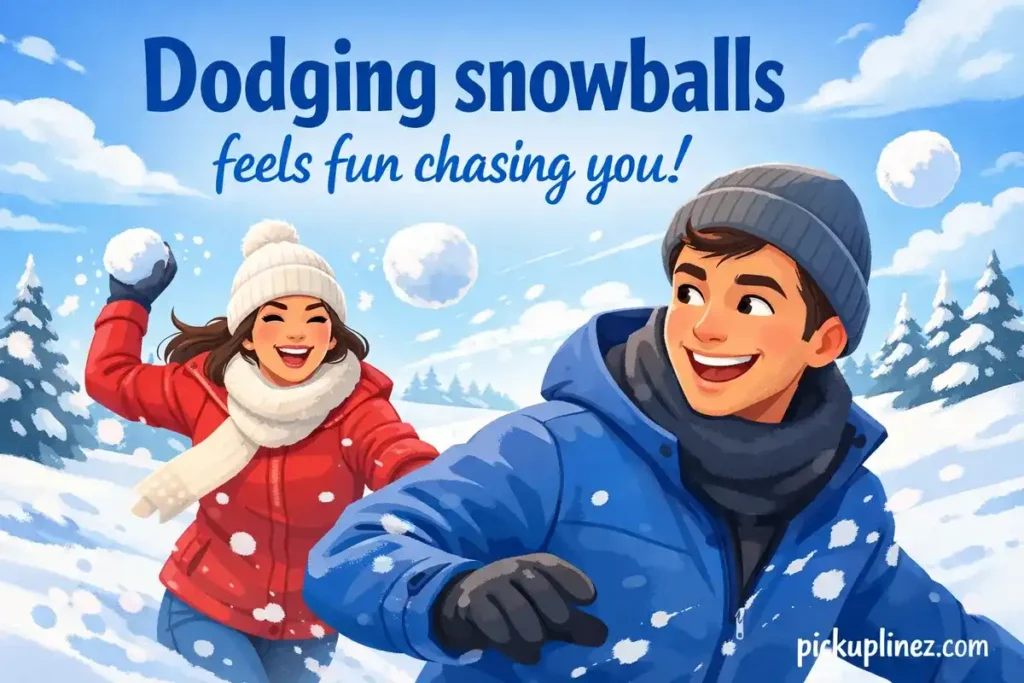 snow ball pick up lines