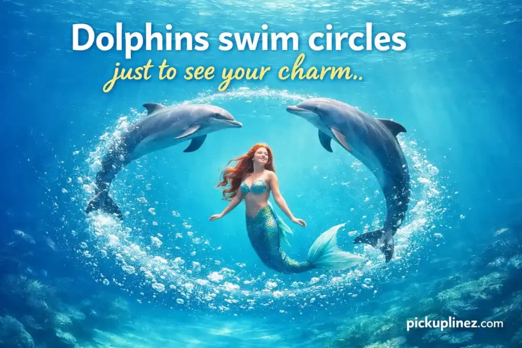 mermaid pick up lines for crush