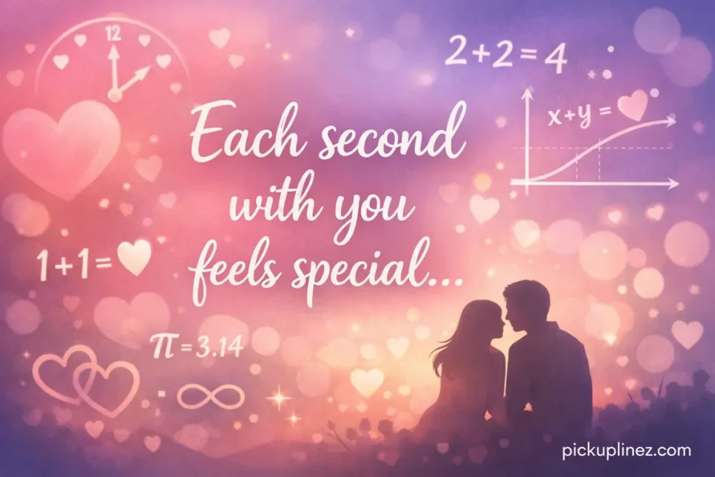 pick up lines using math