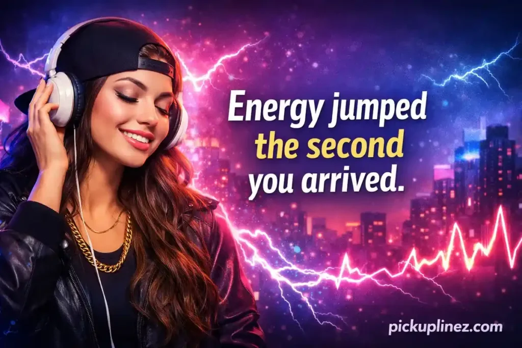 hip hop and rap pick up lines