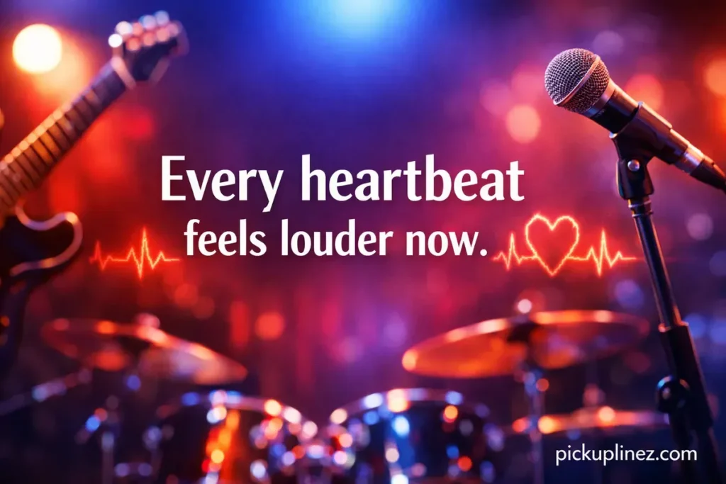 rock music pick up lines