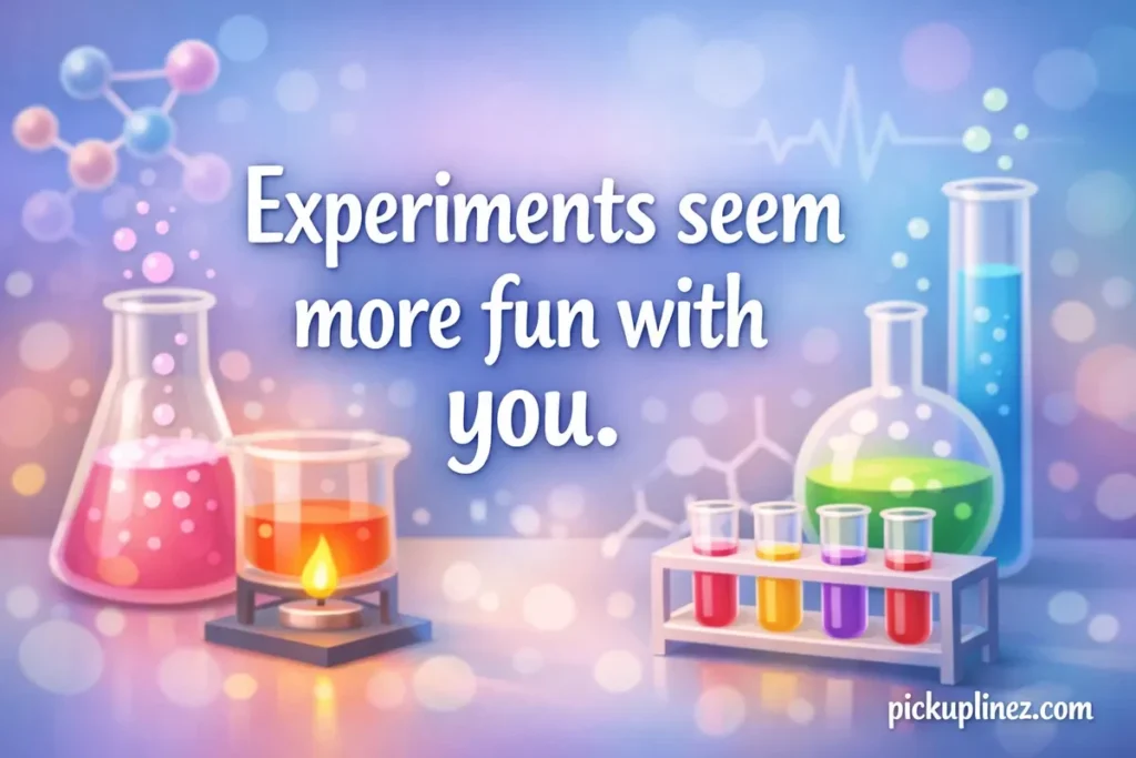 Chemistry Pick Up lines