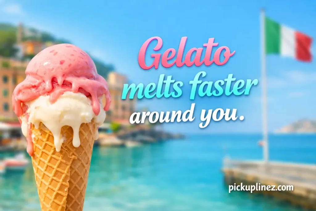 Italian Food Pick Up Lines