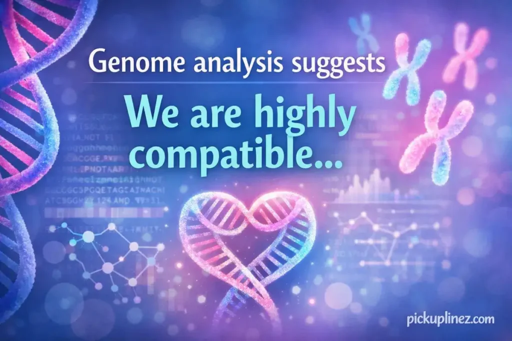 genetics pick up lines