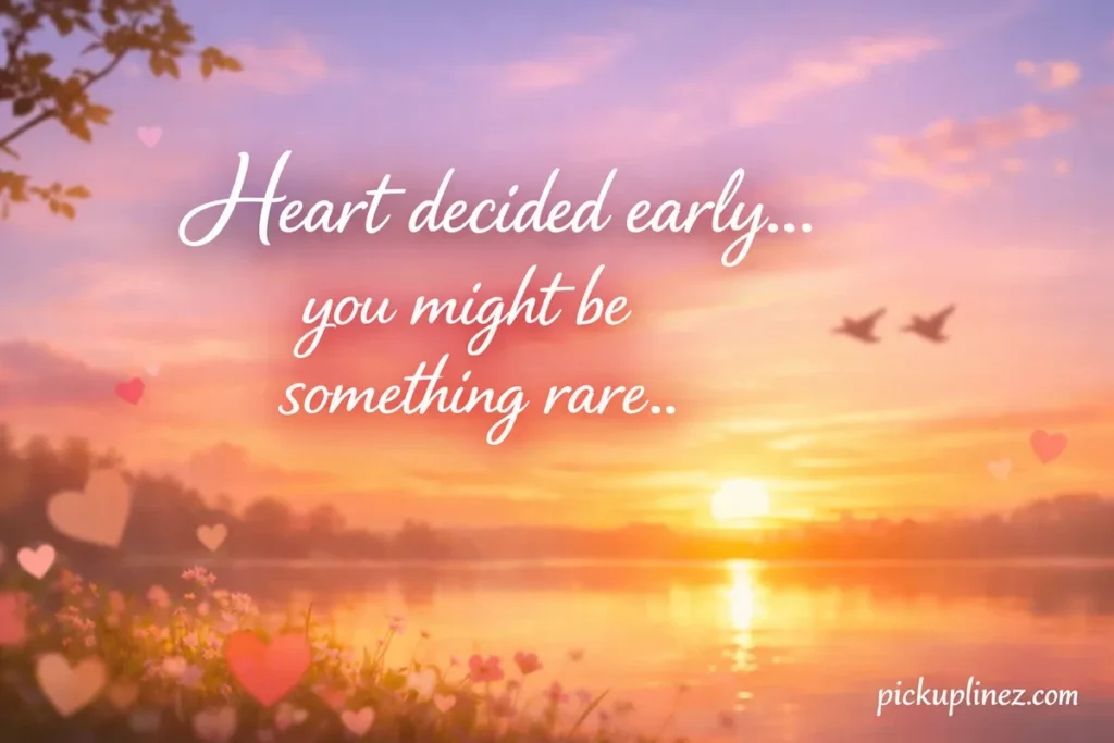 pick up lines to make her fall in love