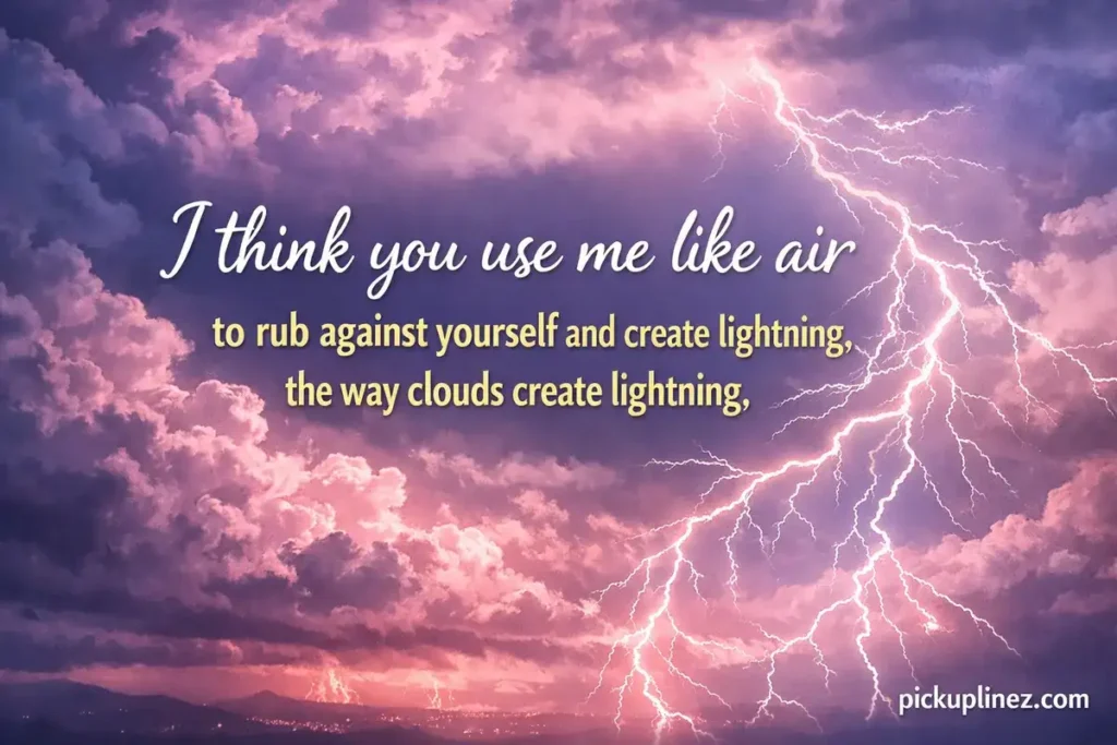 Funny Electricity Pick Up Lines