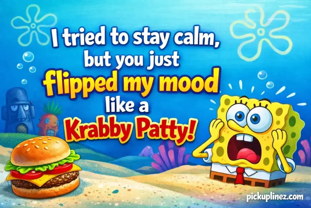 spongebob pick up lines funny