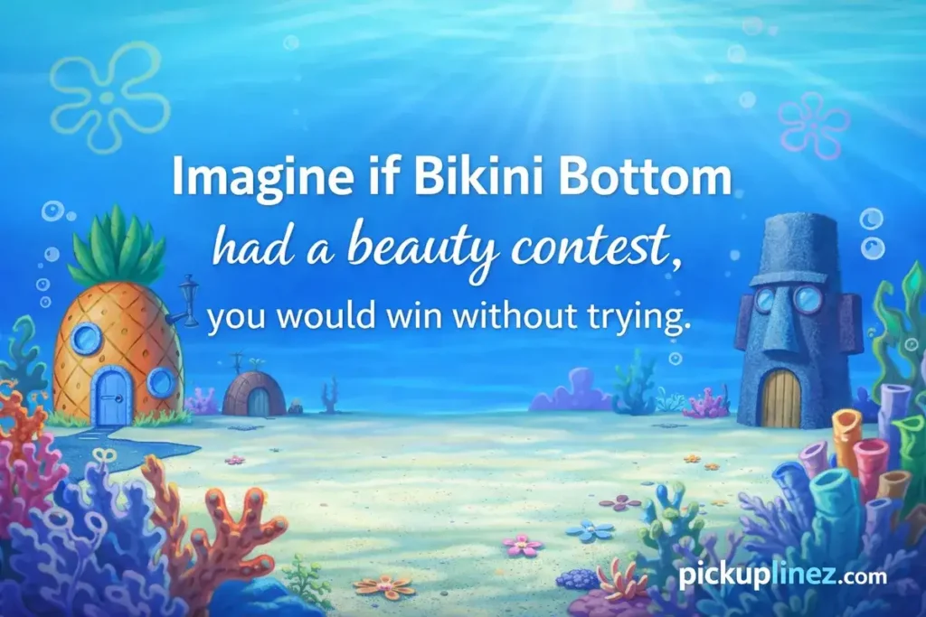 spongebob pick up lines reddit