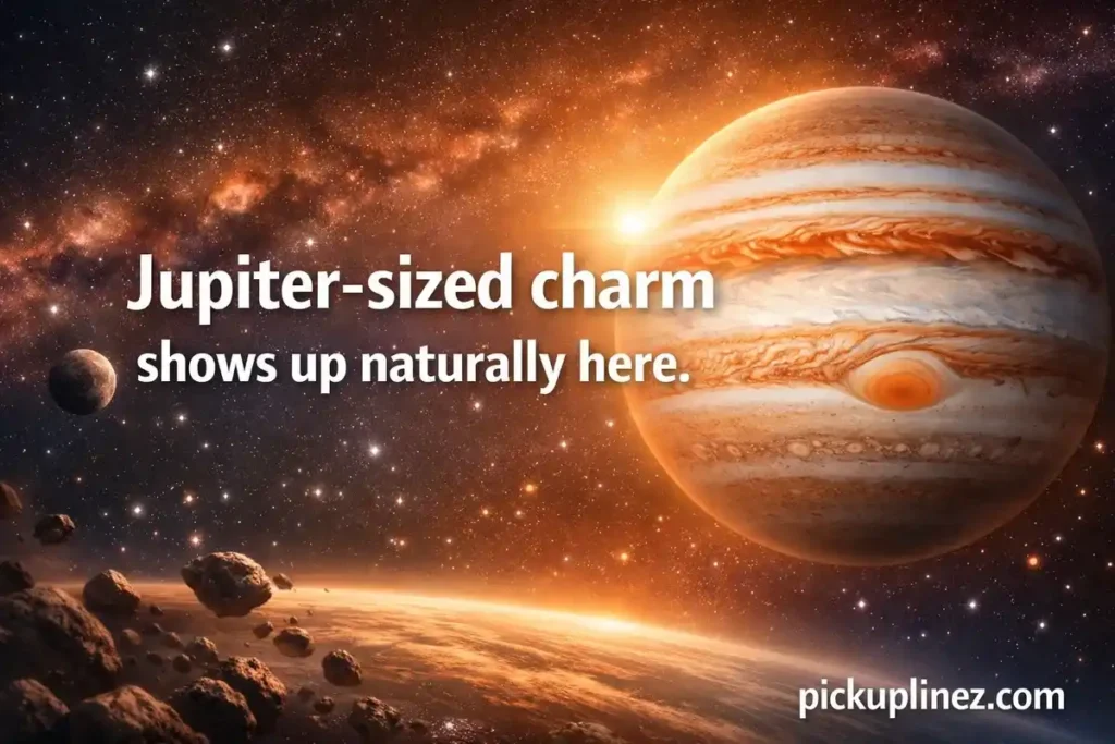 Pickup lines about planets