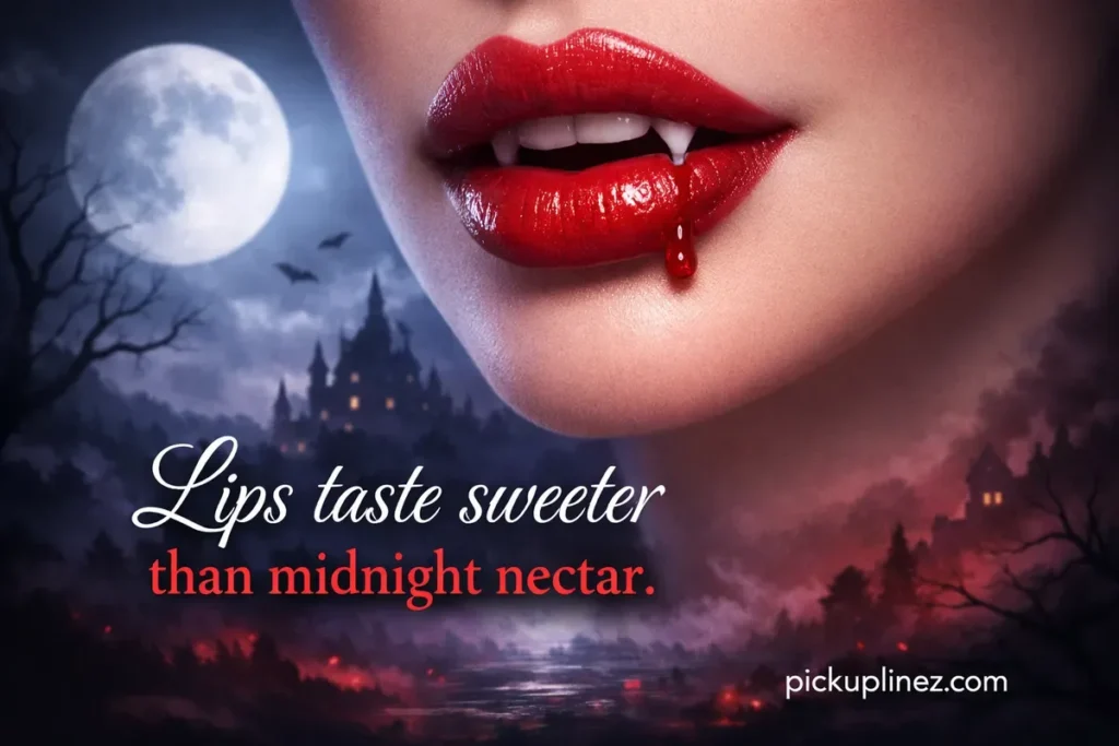vampire pick up lines dirty