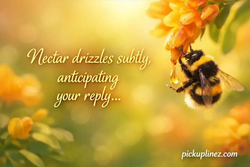bumble bee pick up lines funny