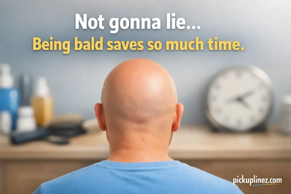 Bald pick up lines for reddit