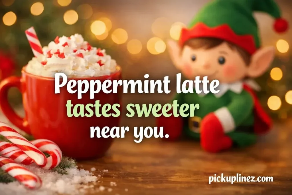 elf pick up lines for her