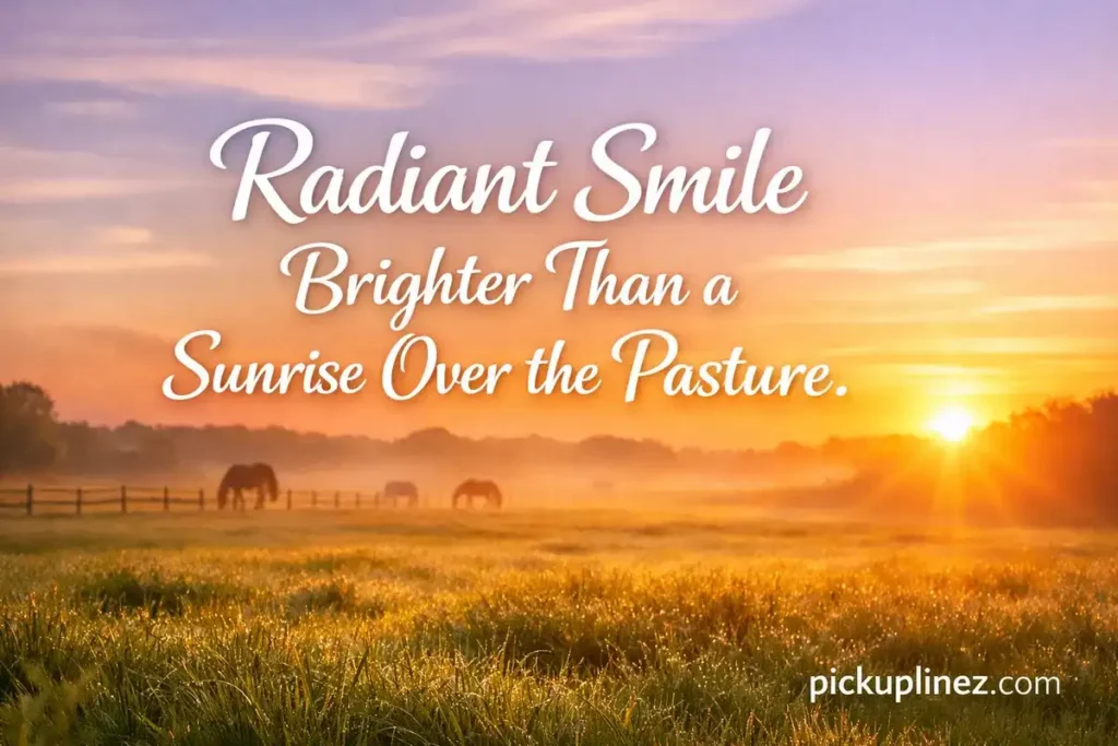 equine pick up lines for her