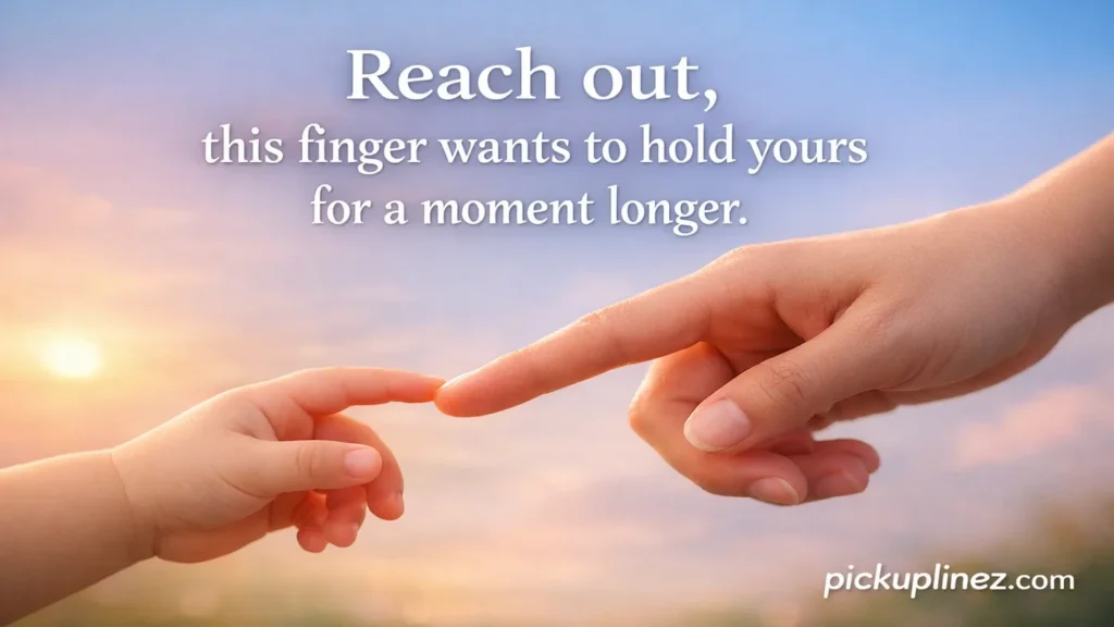 Flirty Finger Pick Up Lines