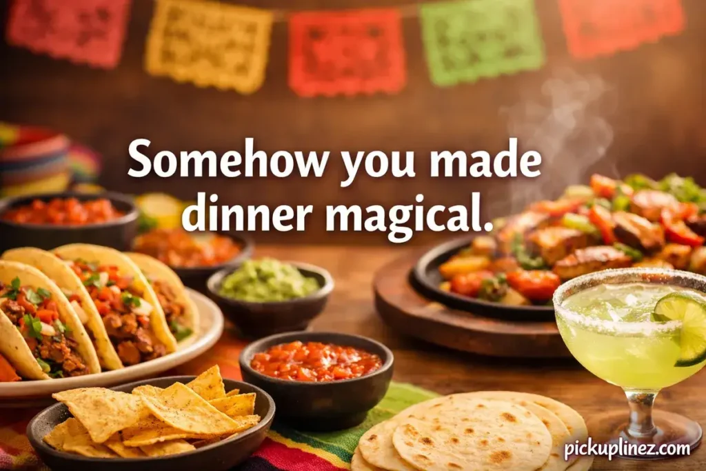 mexican food pick up lines