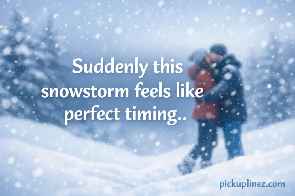 Funny Snow Pick Up lines