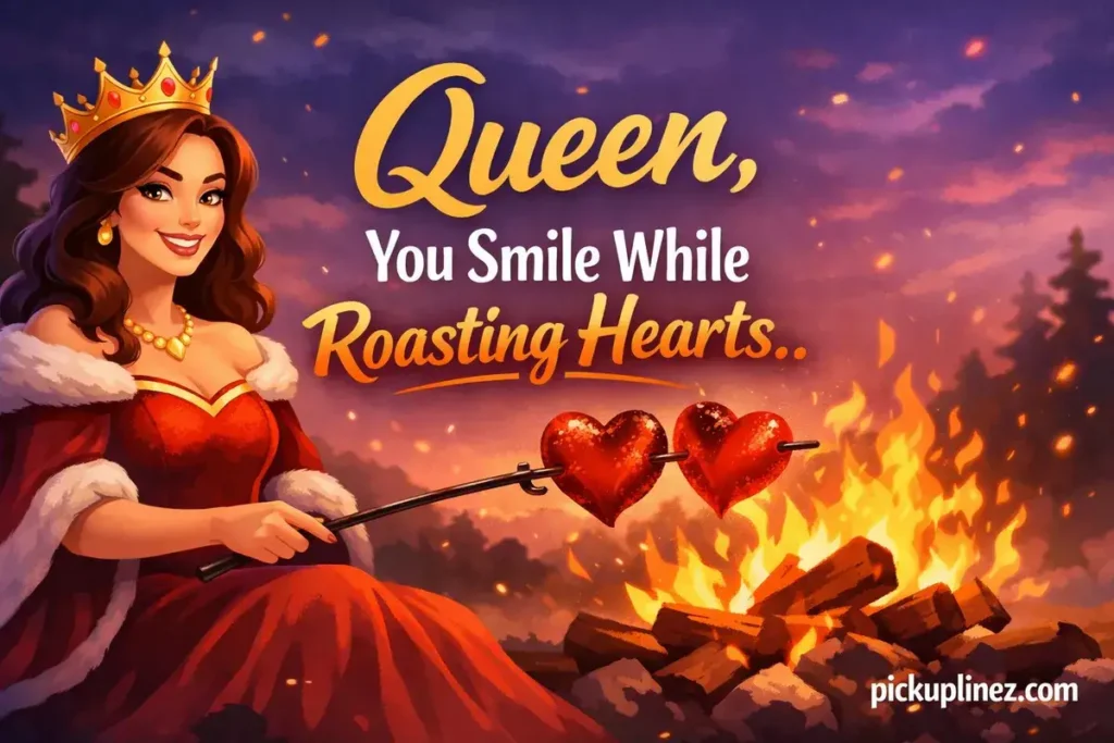 Roast girl pick up lines