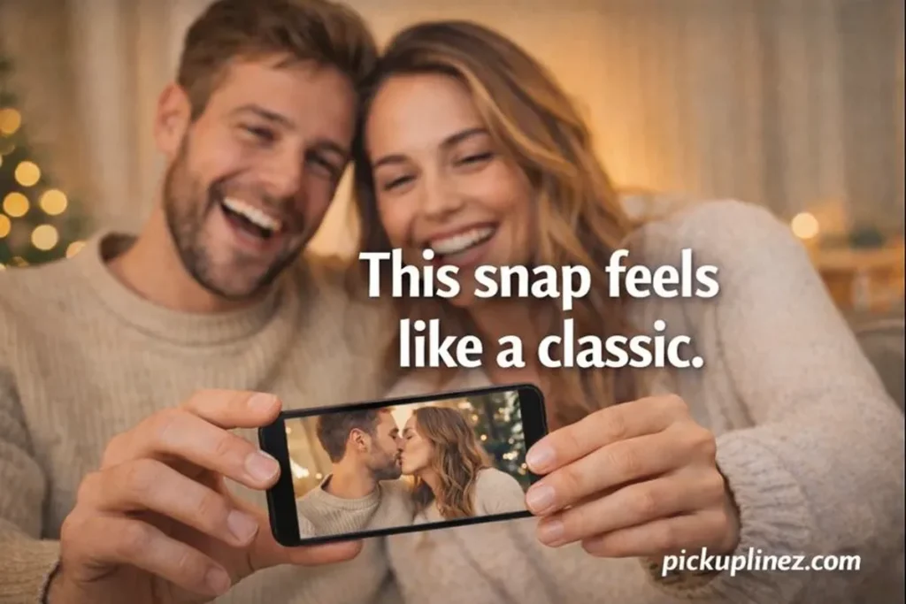 Snapchat memories pick up lines