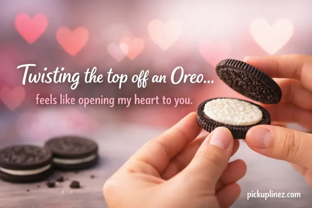 Oreo Pick Up Lines Reddit
