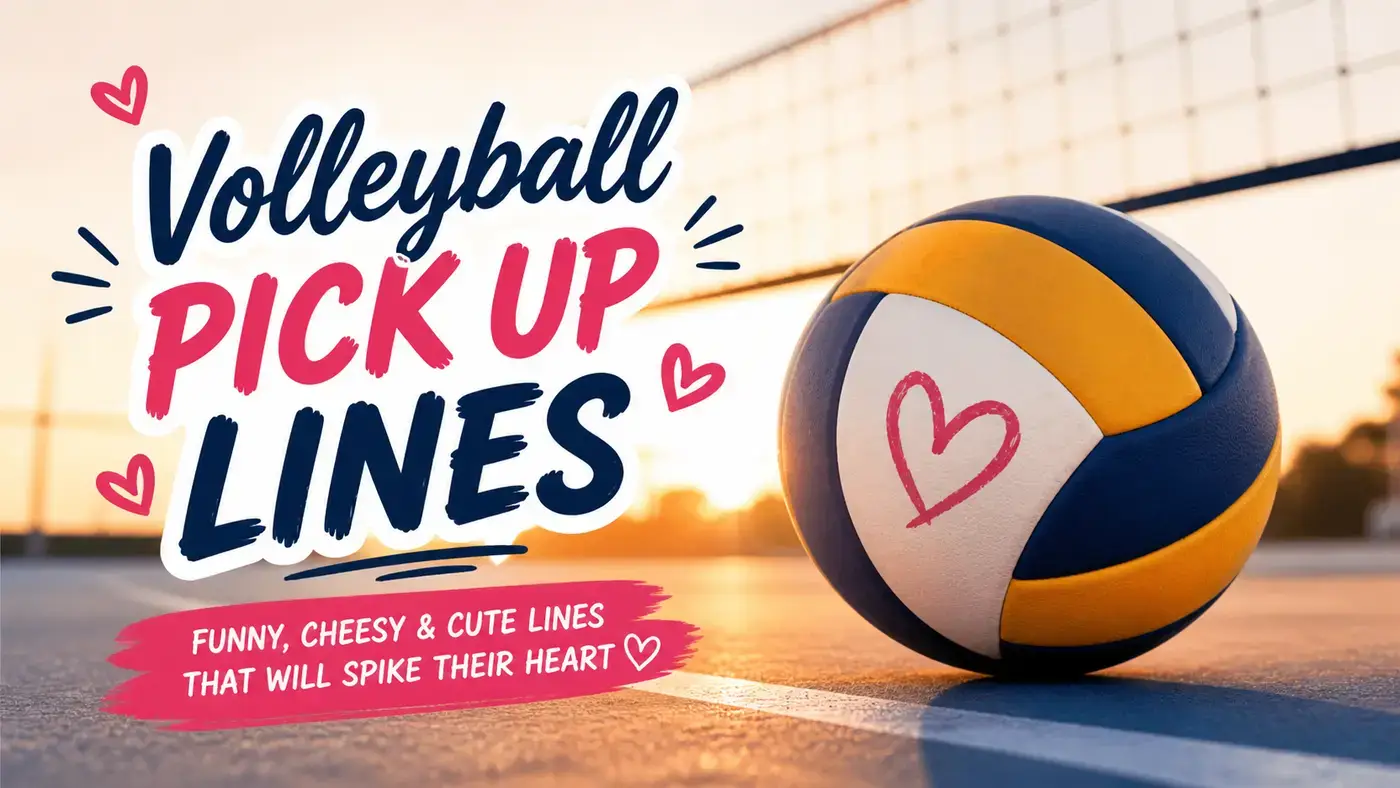 volleyball pick up lines