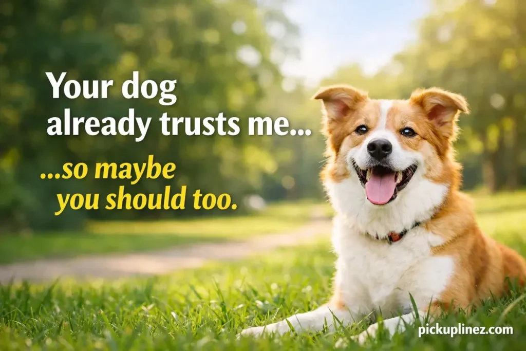 pick up lines with dog