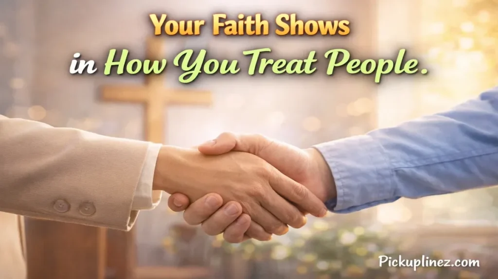 wholesome faith pick up lines