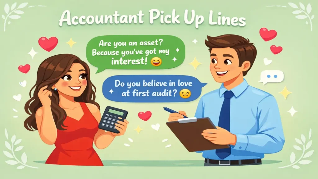 Accountant Pick Up Lines