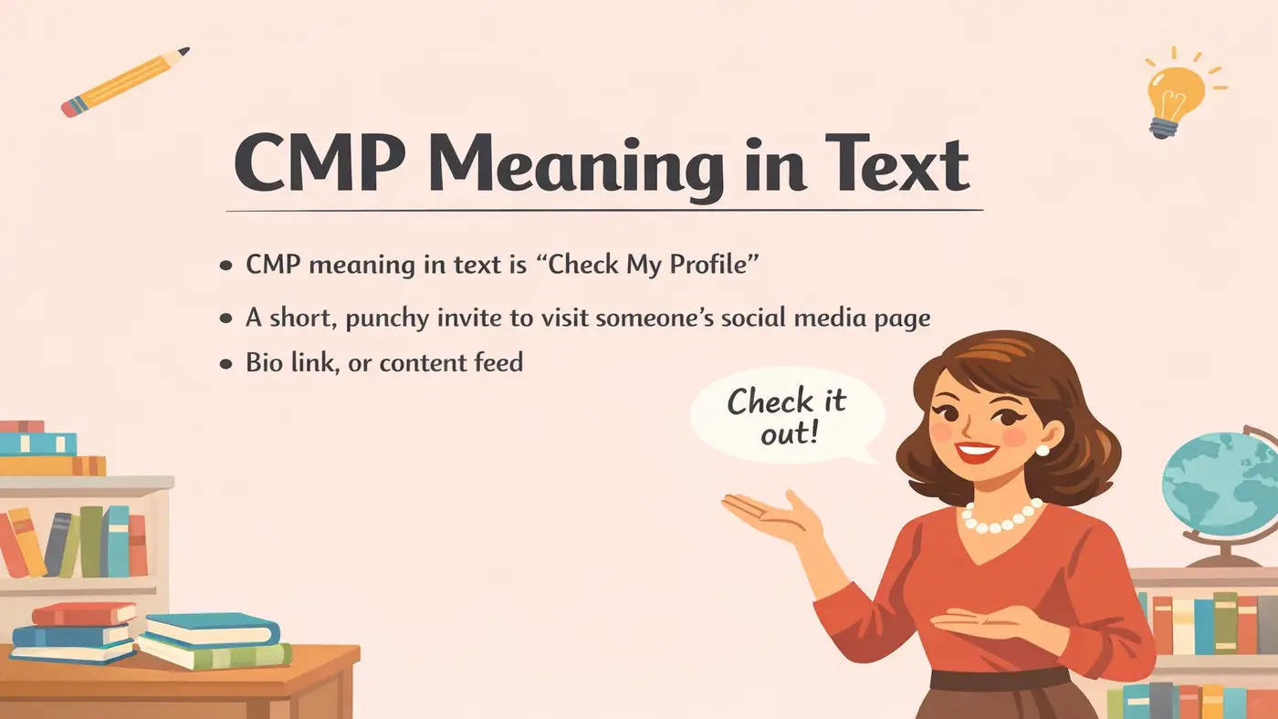 CMP Meaning in Text
