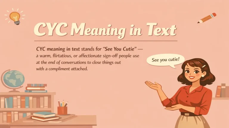 CYC Meaning in Text