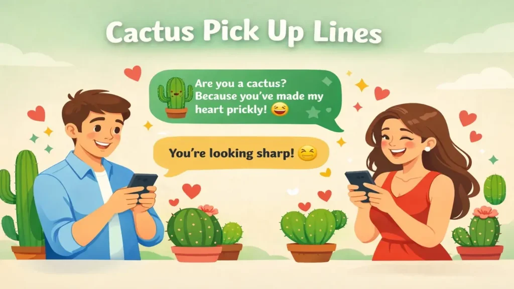 Cactus Pick Up Lines
