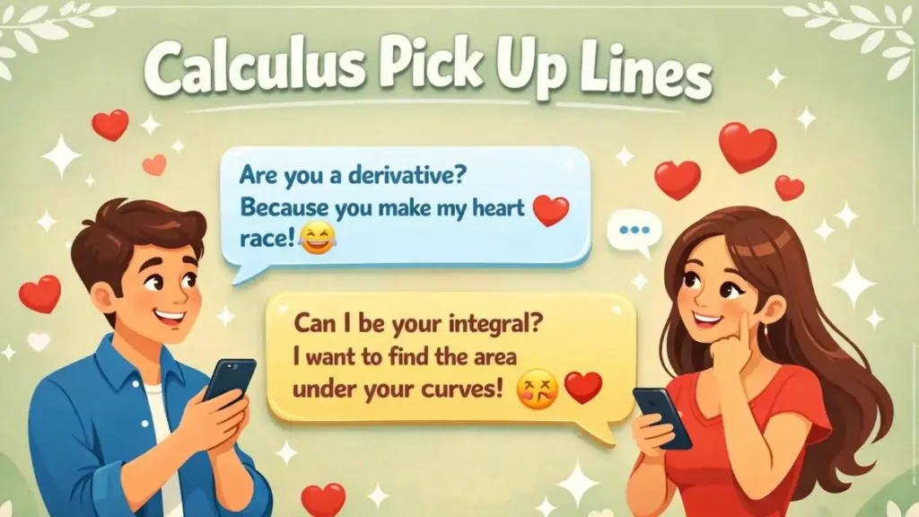 Calculus Pick Up Lines