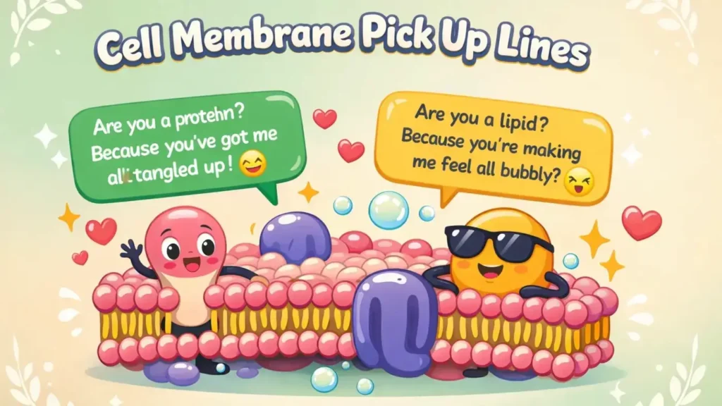 Cell membrane pick up lines