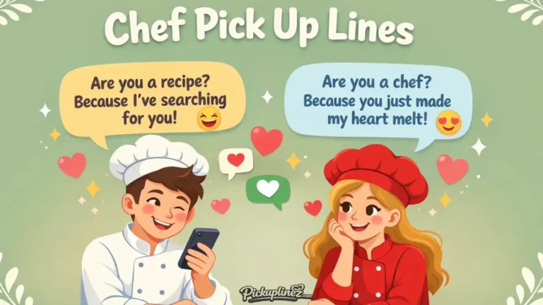 Chef Pick Up Lines